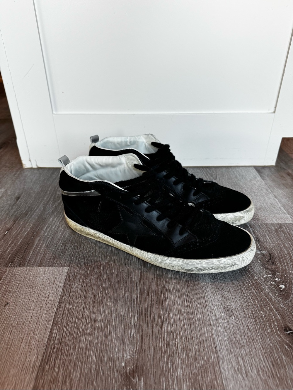 Golden Goose Black Midstar Men's Sneakers